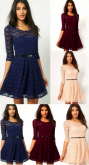 Vestido de renda 001