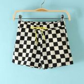 Shorts Xadrez c/ Neon