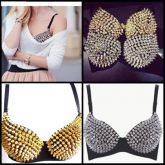 Sutiã Cropped top c/ spikes (SOB ENCOMENDA)